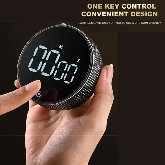 LED Digital Kitchen Timer Stopwatch Magnetic